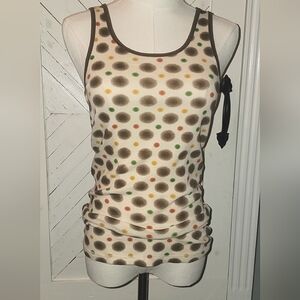 LUCKY BRAND TANK MULTI COLOR TANK TOP SIZE LARGE
